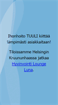 Mobile Screenshot of ihonhoitotuuli.fi